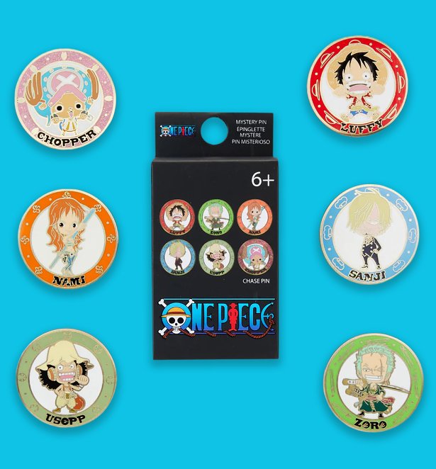 Loungefly Toei One Piece Chibi Blind Box Pin Loungefly Toei One Piece Chibi Blind Box Pin