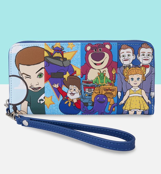 Loungefly Toy Story Villains Zip Around Wristlet Wallet