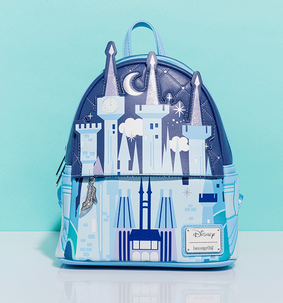 Loungefly TruffleShuffle Cinderella Castle Mini Backpack Loungefly TruffleShuffle Cinderella Castle Mini Backpack