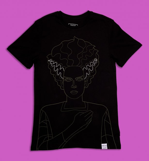 Loungefly Universal Bride Of Frankenstein Unisex T-Shirt Loungefly Universal Bride Of Frankenstein Unisex T-Shirt