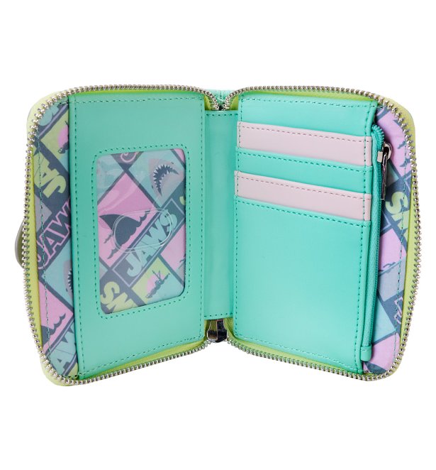 Loungefly Universal Jaws Zip Around Wallet