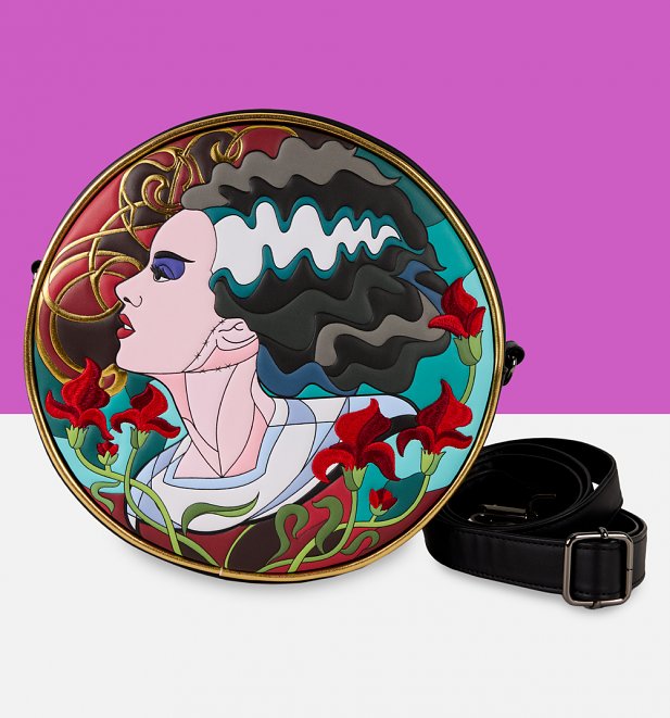 Loungefly Universal Monsters Bride Of Frankenstein Crossbody Bag