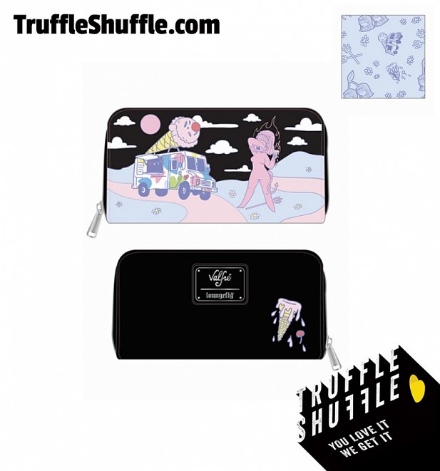 Loungefly Valfre Lucy Ice Cream Truck Zip Around Wallet Loungefly Valfre Lucy Ice Cream Truck Zip Around Wallet
