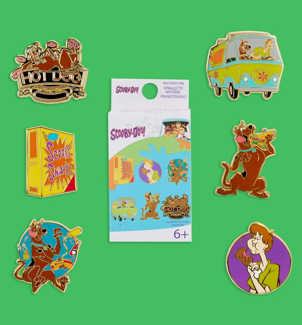 Loungefly Warner Bros Scooby Doo Munchies Mystery Box Pin