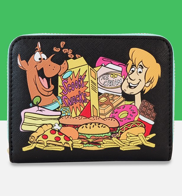 Loungefly Warner Bros Scooby Doo Munchies Zip Around Wallet