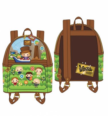 Loungefly Warner Brothers Charlie And The Chocolate Factory 50th Anniversary Mini Backpack Loungefly Warner Brothers Charlie And The Chocolate Factory 50th Anniversary Mini Backpack