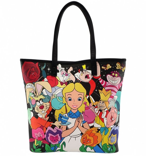 Loungefly x Disney Alice & Queen of Hearts Tote Loungefly x Disney Alice & Queen of Hearts Tote