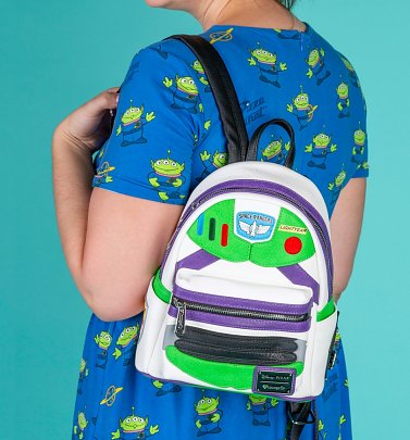 Loungefly Disney Buzz Lightyear Mini Backpack Loungefly Disney Buzz Lightyear Mini Backpack
