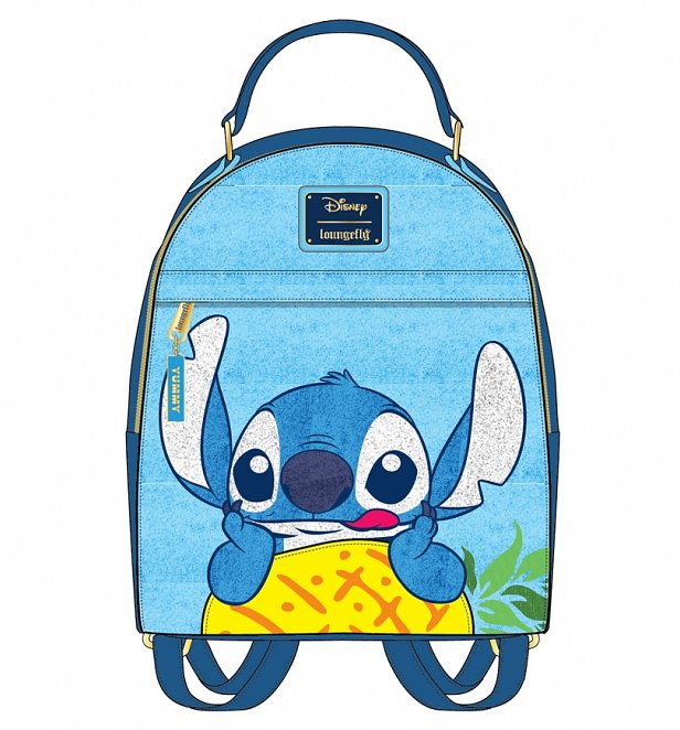 Loungefly x Disney Lilo & Stitch Mini Backpack Loungefly x Disney Lilo & Stitch Mini Backpack