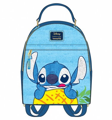 Loungefly x Disney Lilo & Stitch Mini Backpack Loungefly x Disney Lilo & Stitch Mini Backpack