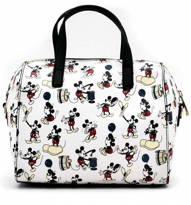 Loungefly x Disney Mickey Mouse True Original Print Duffle Bag