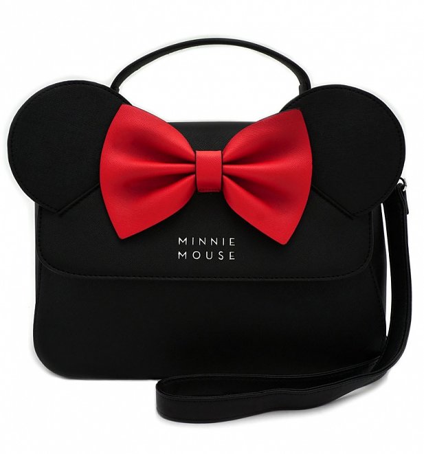 Loungefly x Disney Minnie Ears & Bow Crossbody Bag Loungefly x Disney Minnie Ears & Bow Crossbody Bag