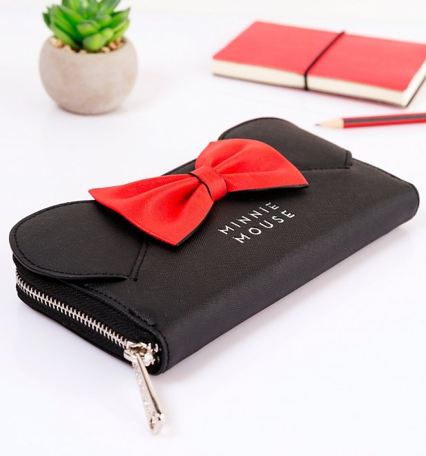 Loungefly Disney Minnie Ears & Bow Wallet Loungefly Disney Minnie Ears & Bow Wallet