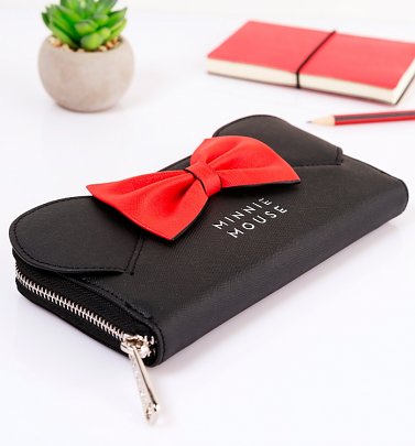 Loungefly x Disney Minnie Ears & Bow Wallet Loungefly x Disney Minnie Ears & Bow Wallet
