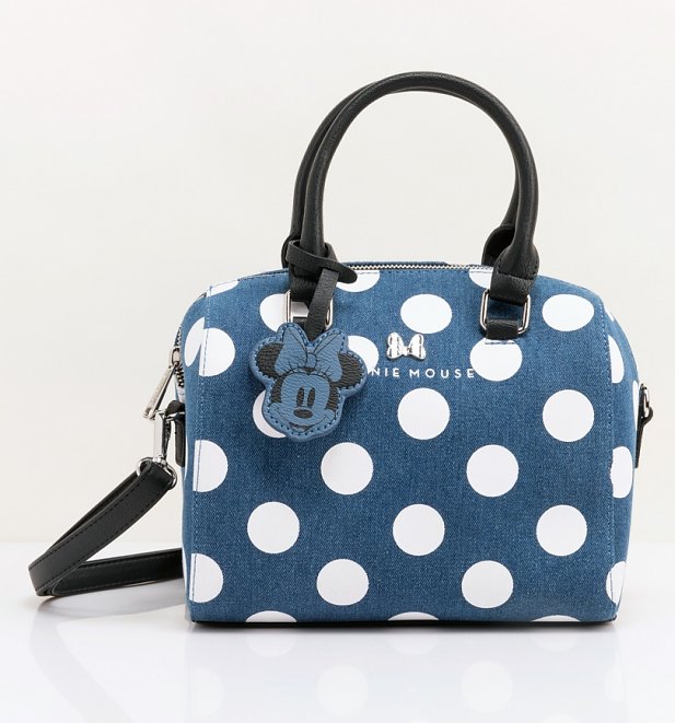 Loungefly Disney Minnie Mouse Denim Crossbody Bag Loungefly Disney Minnie Mouse Denim Crossbody Bag
