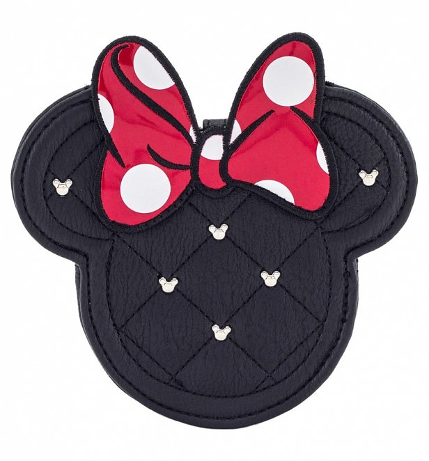 quilted minnie with metal logo