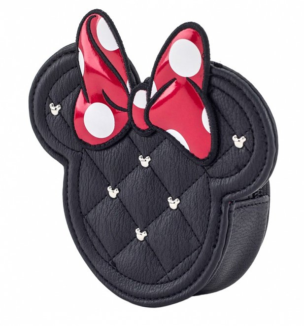 quilted minnie with metal logo