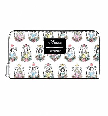 Loungefly x Disney Princess Printed Wallet Loungefly x Disney Princess Printed Wallet