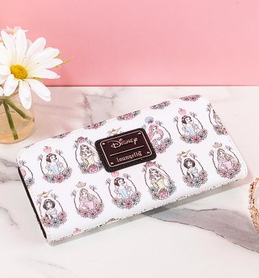 Loungefly Disney Princess Printed Wallet Loungefly Disney Princess Printed Wallet