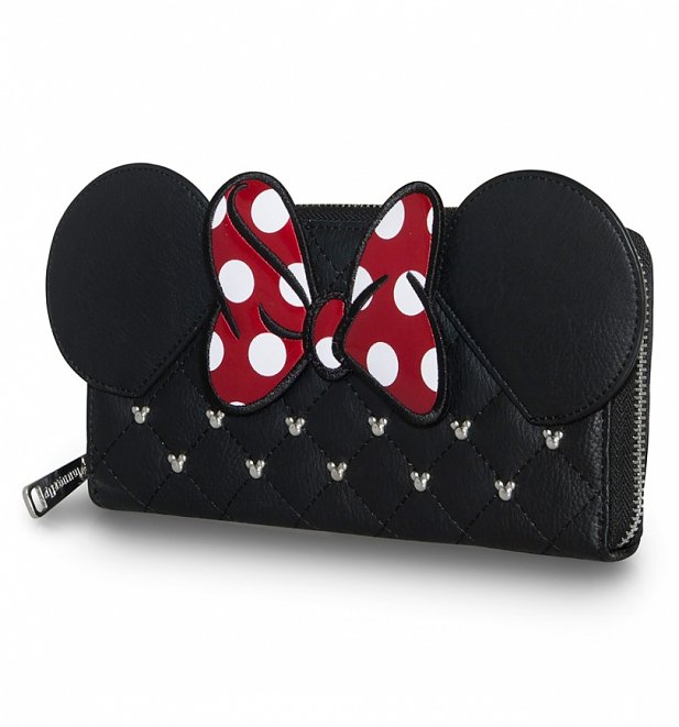 Loungefly x Disney Red Minnie Mouse Ears And Bow Wallet Loungefly x Disney Red Minnie Mouse Ears And Bow Wallet