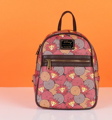 Loungefly Disney The Lion King Printed Mini Backpack Loungefly Disney The Lion King Printed Mini Backpack