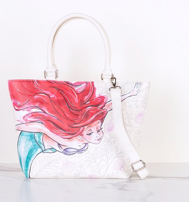 Loungefly Disney The Little Mermaid Ariel Tote Bag Loungefly Disney The Little Mermaid Ariel Tote Bag