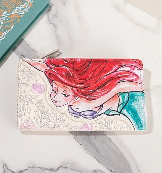Loungefly x Disney The Little Mermaid Bi-fold Ariel Wallet Loungefly x Disney The Little Mermaid Bi-fold Ariel Wallet