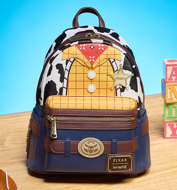 Loungefly Disney Pixar Toy Story Woody Mini Backpack Loungefly Disney Pixar Toy Story Woody Mini Backpack