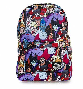 Loungefly x Disney Villains Full Colour Print Backpack Loungefly x Disney Villains Full Colour Print Backpack