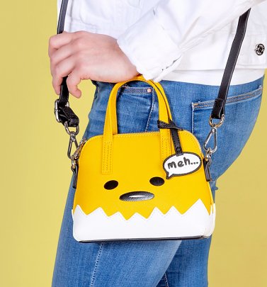 Loungefly x Gudetama Face Micro Cross Body Bag Loungefly x Gudetama Face Micro Cross Body Bag