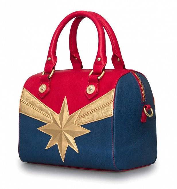 Loungefly x Marvel Captain Marvel Crossbody Bag