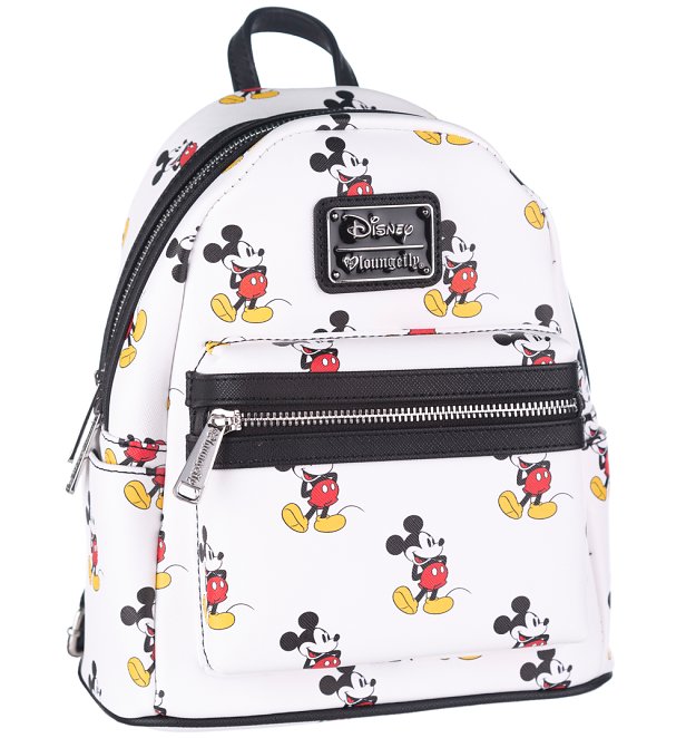 Loungefly x Disney Mickey Mouse Faux Leather Mini Backpack Loungefly x Disney Mickey Mouse Faux Leather Mini Backpack