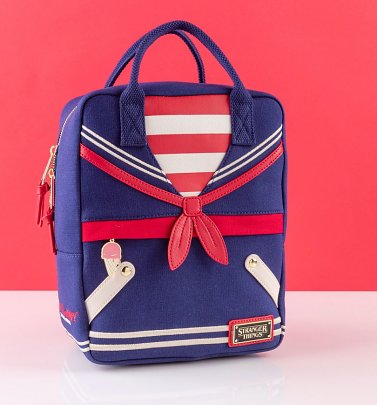 Loungefly Stranger Things Scoops Ahoy Canvas Backpack Loungefly Stranger Things Scoops Ahoy Canvas Backpack
