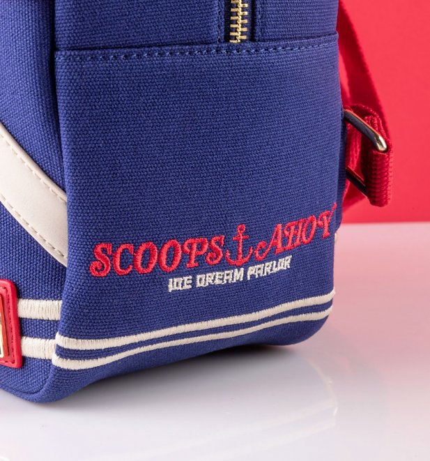 Loungefly Stranger Things Scoops Ahoy Canvas Backpack
