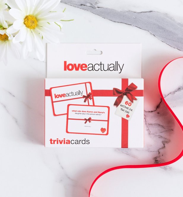 Love Actually Trivia Cards
