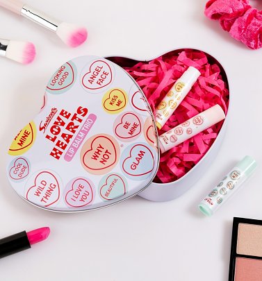 Love Hearts Set Of Three Lip Balms Gift Set Love Hearts Set Of Three Lip Balms Gift Set
