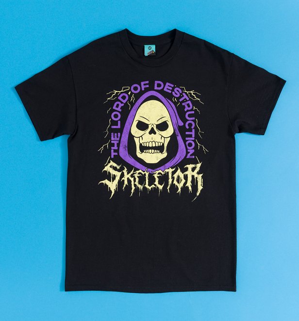 Masters Of The Universe Skeletor The Lord Of Destruction Black T-Shirt