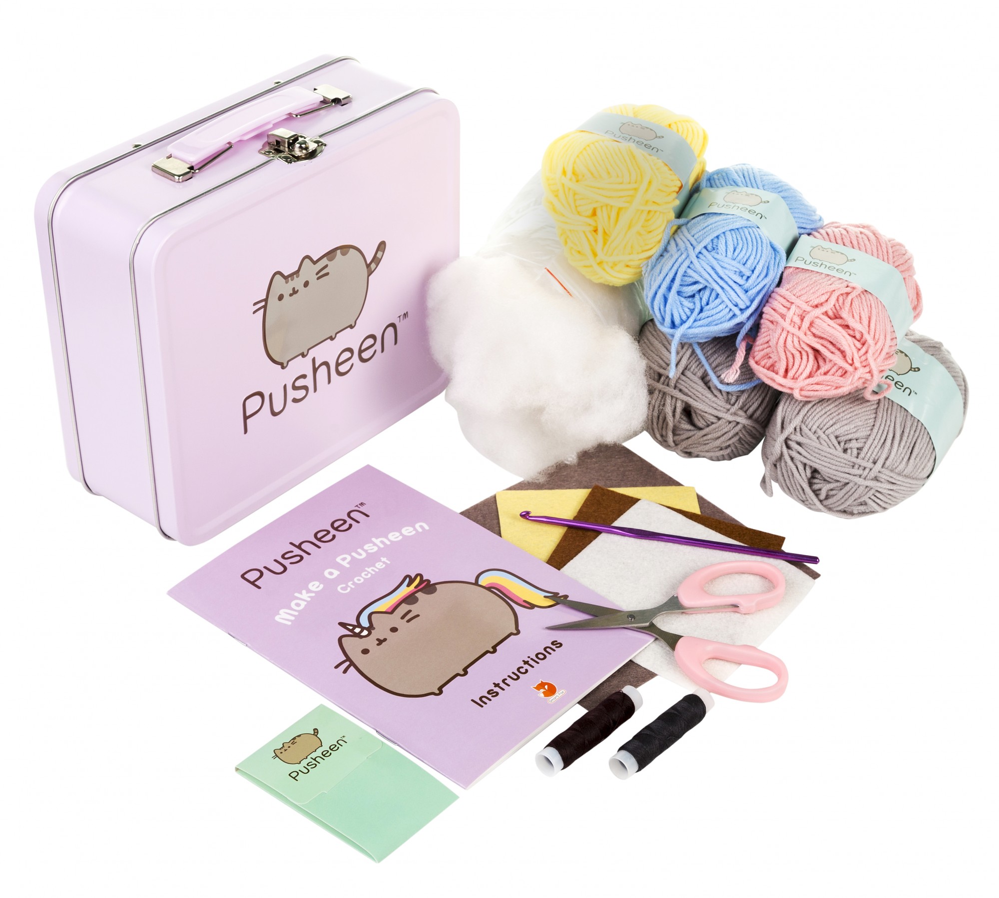 Make Pusheen Crochet Craft Kit