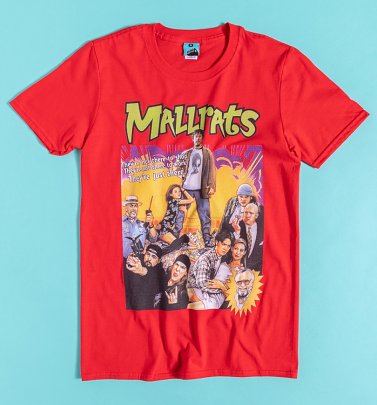 Mallrats Movie Poster Red T-Shirt Mallrats Movie Poster Red T-Shirt
