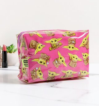 The Mandalorian The Child Cosmetic Bag from Mad Beauty The Mandalorian The Child Cosmetic Bag from Mad Beauty