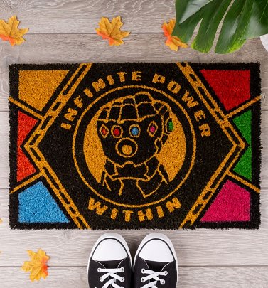 Marvel Avengers Infinity War Infinite Power Door Mat Marvel Avengers Infinity War Infinite Power Door Mat