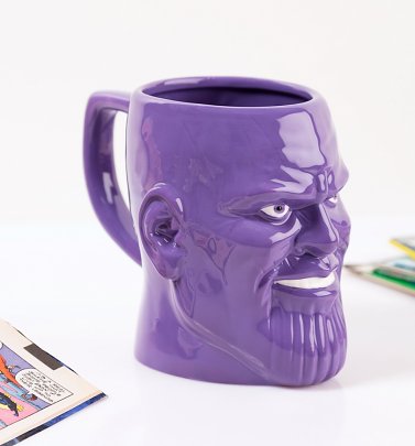 Marvel Avengers Thanos Shaped 3D Mug Marvel Avengers Thanos Shaped 3D Mug