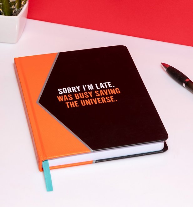 Marvel Black Widow Sorry I'm Late Notebook Marvel Black Widow Sorry I'm Late Notebook