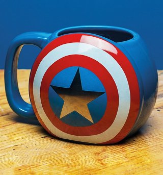 Marvel Captain America Shield Mug Marvel Captain America Shield Mug