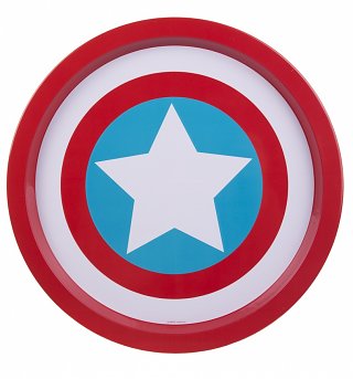 Marvel Comics Captain America Metal Tray Marvel Comics Captain America Metal Tray