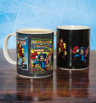Marvel Comics Characters Heat Change Mug Marvel Comics Characters Heat Change Mug