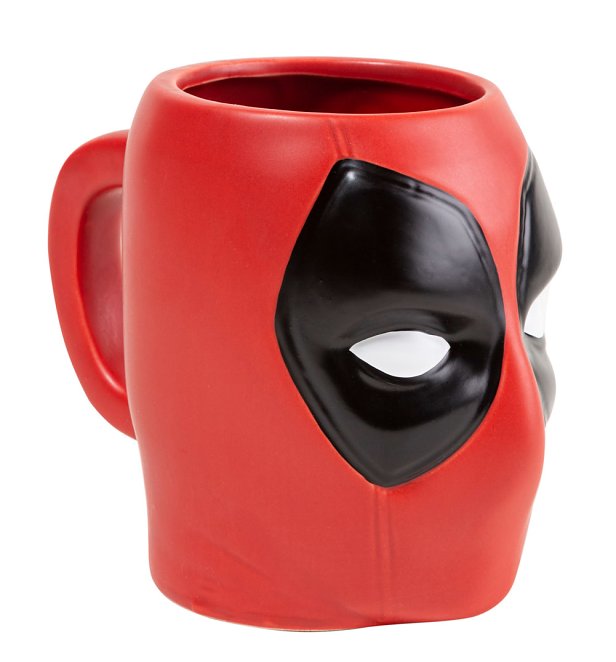 Marvel Comics Deadpool 3D Shaped Mug Marvel Comics Deadpool 3D Shaped Mug