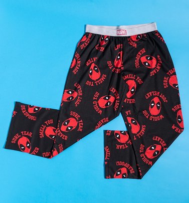 Marvel Comics Deadpool Lounge Pants from Recovered