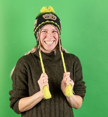 Marvel Comics Groot Knitted Laplander Hat from Difuzed Marvel Comics Groot Knitted Laplander Hat from Difuzed