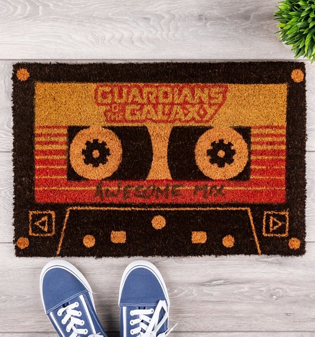 Marvel Comics Guardians Of The Galaxy Mix Tape Vol 2 Door Mat